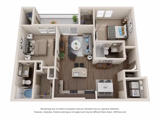 Unit 0733 1523 floor plan